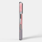 Coques Case-Mate iPhone Adorable Kitten rose avec Pom-Poms Fluffy (Verso / Droite)