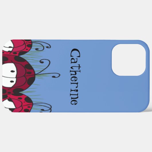 Coques Case-Mate iPhone adorable Ladybugs (Verso / Droite)