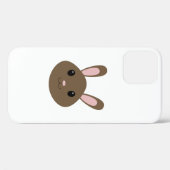 Coques Case-Mate iPhone Adorable Lapin Brown (Verso (horizontal))