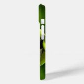 Coques Case-Mate iPhone Adorable Mignonne Grenouille verte souriante dans  (Verso / Gauche)