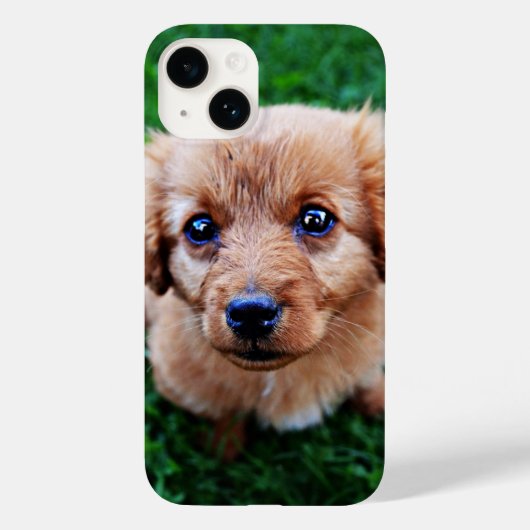 Coques Case-Mate iPhone Adorable Puppy Cute Photo (Verso)