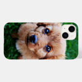 Coques Case-Mate iPhone Adorable Puppy Cute Photo (Verso (horizontal))