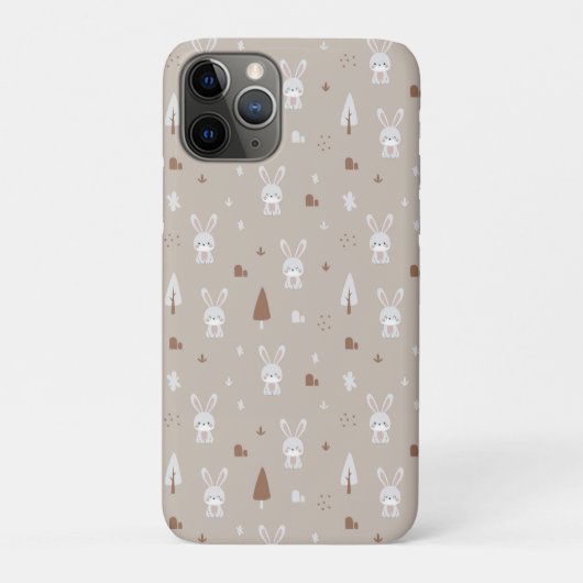 Coques Case-Mate iPhone Adorable Rabbit Enfants Motif (Dos)
