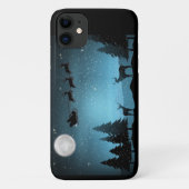 Coques Case-Mate iPhone Adorable Rindeer La Nuit (Dos)