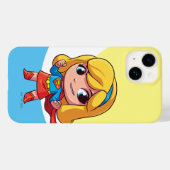 Coques Case-Mate iPhone Adorable Stance Supergirl (Verso (horizontal))