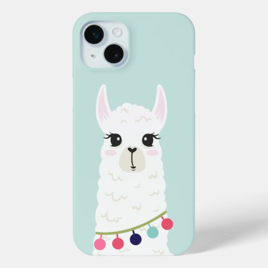 Coques Case-Mate iPhone Adorable visage Alpaca (Verso)