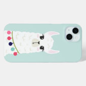 Coques Case-Mate iPhone Adorable visage Alpaca (Verso (horizontal))