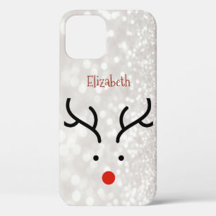Case-Mate iPhone Case Adorable visage de rennes, Bokeh