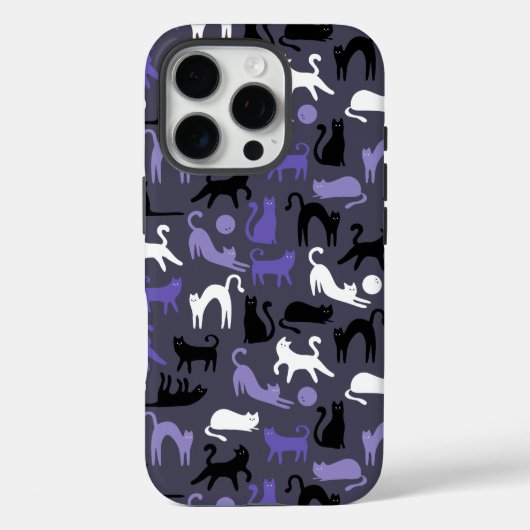 Coques Case-Mate iPhone Adorable Yoga mignon Pots de chat (Verso)