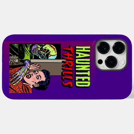 Coques Case-Mate iPhone Adorables Halloween Haunted Thrills (Verso (horizontal))