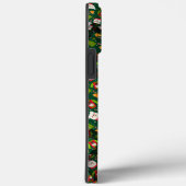 Coques Case-Mate iPhone Adorables Noël [3D] Ours Sweaters Et Arbres (Verso / Droite)