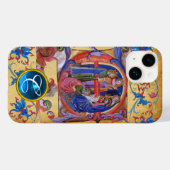 COQUES Case-Mate iPhone ADORATION DU MONOGRAMME DE PARCHEMENT MAGI NOËL (Verso (horizontal))