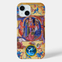 ADORATION DU MONOGRAMME DE PARCHEMENT MAGI NOËL