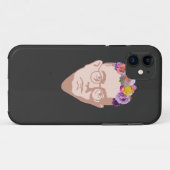 Coques Case-Mate iPhone Adorno Avec Couronne Fleur (Dos (Horizontal))