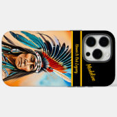 Coques Case-Mate iPhone Adresse-tête Composition Motif native (Verso (horizontal))
