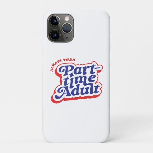Coques Case-Mate iPhone Adulte à temps partiel (Dos)