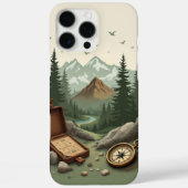 Coques Case-Mate iPhone Adventure Guard : Compass & Mountain Series (Verso)