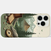 Coques Case-Mate iPhone Adventure Guard : Compass & Mountain Series (Verso (horizontal))