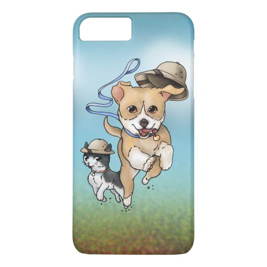 Coques Case-Mate iPhone Adventure Pup et Kitty (Dos)