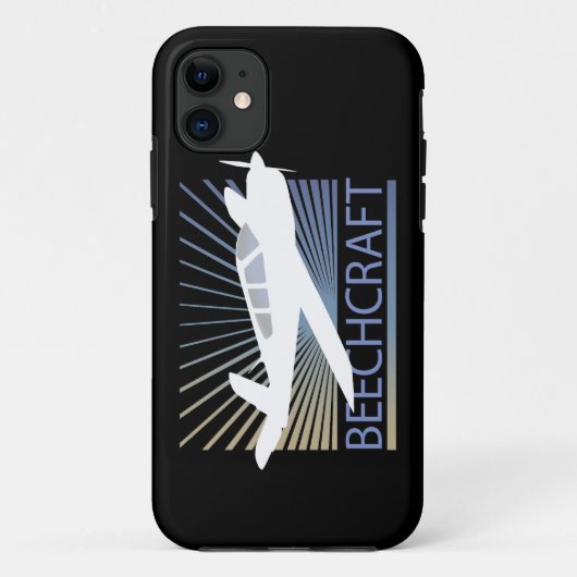 Coques Case-Mate iPhone Aéronefs Beechcraft (Dos)
