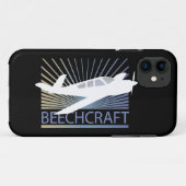 Coques Case-Mate iPhone Aéronefs Beechcraft (Dos (Horizontal))