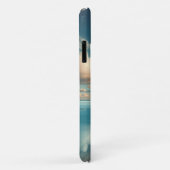 Coques Case-Mate iPhone Aesthetic Sky Reflection on Calm Water - Dreamy Bl (Dos/Droite)