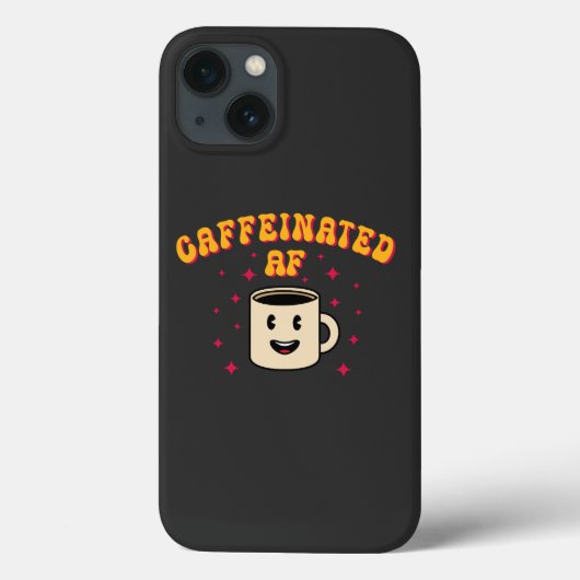 Coques Case-Mate iPhone AF caféinée vintage (Verso)