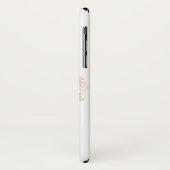 Coques Case-Mate iPhone affaire de l'iPhone X arbre de 4 saisons avec la (Dos/Gauche)