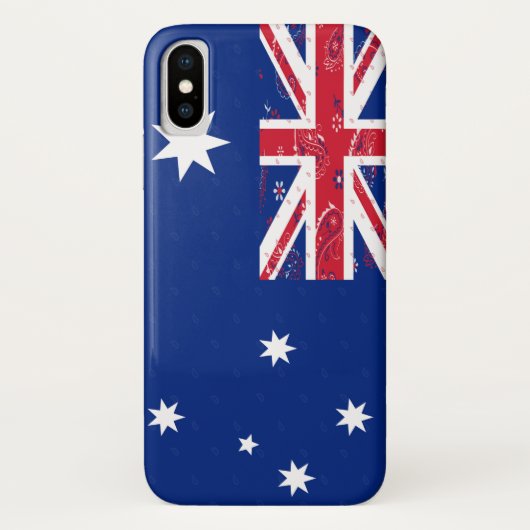 Coques Case-Mate iPhone Affaire de téléphone du drapeau australien (Dos)
