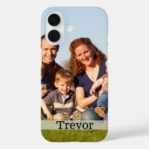 Coques iPhone 16 Affaire de téléphone portable Photo famille