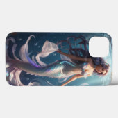Coques Case-Mate iPhone Affaire téléphonique générée par Mermaid AI (Verso (horizontal))