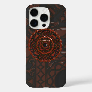 Coques iPhone 16 Pro Affaire téléphonique Leo Mandala Coque-Mate