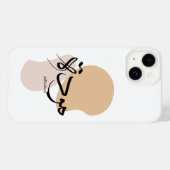 Coques Case-Mate iPhone Affection dans la calligraphie arabe moderne (Verso (horizontal))