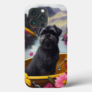 Case-Mate iPhone Case Affenpinscher Chien sur une pagaie : une aventure 