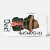 Coques Case-Mate iPhone Affenpinscher Papa (Verso (horizontal))