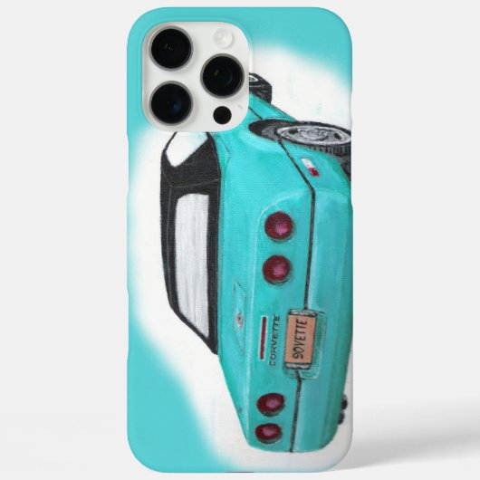 Coques Case-Mate iPhone Affiche Corvette 1990 (Verso)