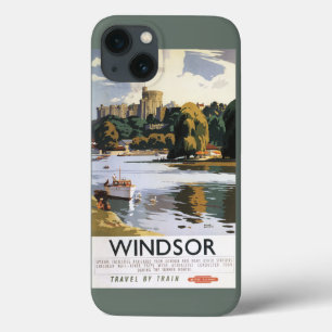 iPhone 13 Coque Affiche de Castle Thames