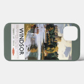 Coques Case-Mate iPhone Affiche de Castle Thames (Verso (horizontal))
