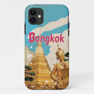 Coque Case-Mate Pour iPhone Affiche de voyage vintage à Bangkok