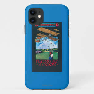 Coque Case-Mate Pour iPhone Affiche finie Grahame-Blanche et plate d'aérodrome