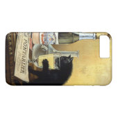 Coques Case-Mate iPhone Affiche française rétro "absinthe bourgeois" (Dos (Horizontal))