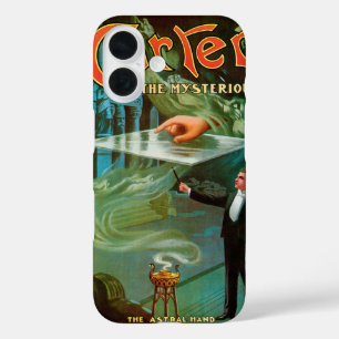 Coques iPhone 16 Affiche Magique Vintage, Carter le Mystérieux