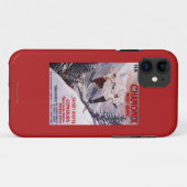 Coques Case-Mate iPhone Affiche promotionnelle de ski (Dos (Horizontal))