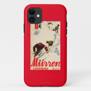 Coque iPhone 11 Affiche promotionnelle des courses d'inferno