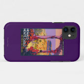 Coques Case-Mate iPhone Affiche promotionnelle pour les voyages (Dos (Horizontal))