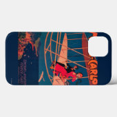 Coques Case-Mate iPhone Affiche sportive d'aviation (Verso (horizontal))