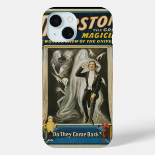 Coque Pour iPhone 15 Affiche vintage de magie, Thurston, le grand magic
