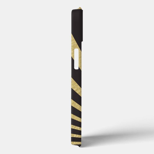 Coques Case-Mate iPhone Affiches à rayures Sunburst (Verso / Droite)