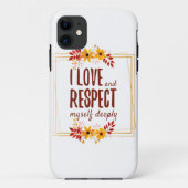 Coques Case-Mate iPhone affirmations positives d'amour et d'acceptation de (Dos)
