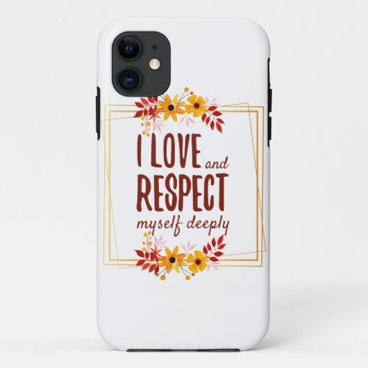 Coques Case-Mate iPhone affirmations positives d'amour et d'acceptation de (Dos)